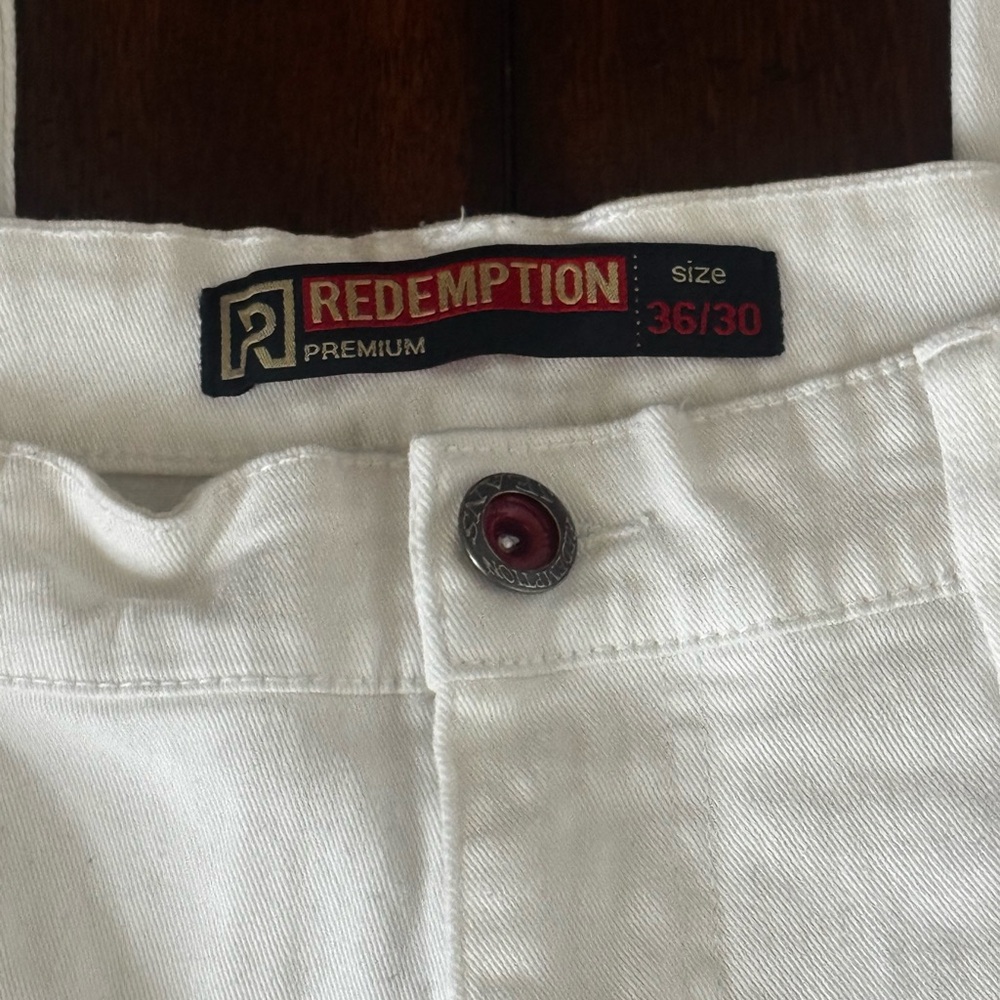 Redemption Denim Co. White Jeans 36 x 30 - Picture 4 of 7